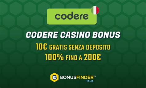 Codere casino bonus